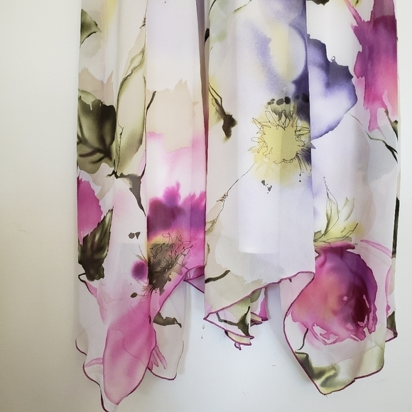 Gorgeous Floral Tank Wrap Dress Size 12 - Picture 5 of 13